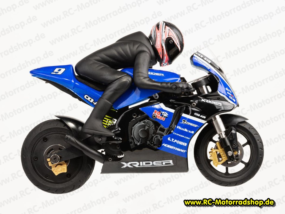 CX3-AIR: 1:10 Motorradmodell X-RIDER CX3 AIR (RTR brushed - fahrbereit aufgebaut) CX3-AIR